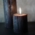 Broste Kerze 'Holzkohle' mini